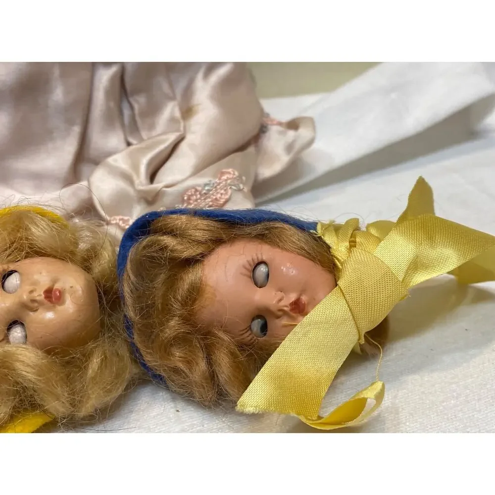 vtg Duchess doll lot Hard Plastic 1950s sleepy Eyes As Found Estate Parts Also